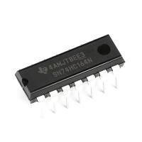 Микросхема SN74HC164N DIP-14 8-бит сдвиговый регистр S to P