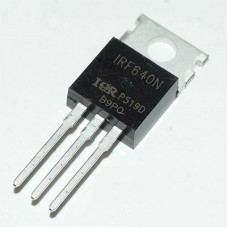 IRF640N, (MOSFET) N-канал, 200 В, 18 А, TO-220
